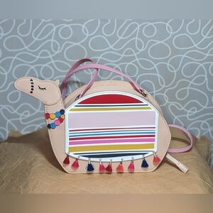 Kate Spade Spice Things Up Camel Crossbody EUC